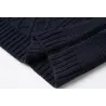 PlusSuéter de punto largo con cuello de tortuga - vestido de invierno