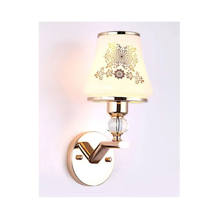 ApliquesLámpara de pared LED - simple & doble cabeza - cristal de oro