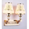 ApliquesLámpara de pared LED - simple & doble cabeza - cristal de oro