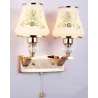 ApliquesLámpara de pared LED - simple & doble cabeza - cristal de oro