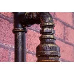 ApliquesTubo de agua vintage - lámpara de pared