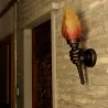 ApliquesMano retro con antorcha - lámpara de pared