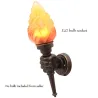 ApliquesMano retro con antorcha - lámpara de pared