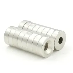 N35 neodymium magnet - strong ring 12 * 4 * 4mm 2 piecesN35