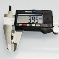 N35Imán del cilindro de neodimio N35 - super fuerte - agujero de la contracción - 20 * 4 * 5mm 10 piezas