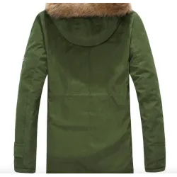 Winter hooded jacket - warm - slimJackets