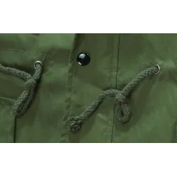 Winter hooded jacket - warm - slimJackets