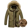 Thick warm hooded winter jacketJackets