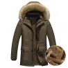 Thick warm hooded winter jacketJackets
