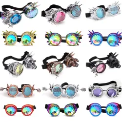 Fiesta & HalloweenGafas góticas con remaches - gafas vintage