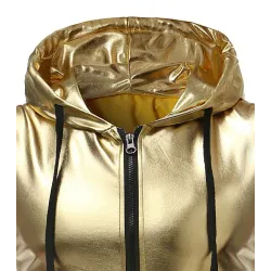 Hoodies & SudaderaCapucha metálica brillante - chaleco sin mangas