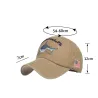 Vintage original Shark - embroidery cotton baseball cap - unisexHats & Caps