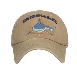 Sombreros / gorrasVintage original Tiburón - tapa de béisbol de algodón bordado - unisex