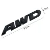 Pegatinas3D AWD - pegatina de coche - cromo