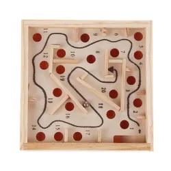 EducativoJuego de laberinto con bola - juguete educativo de madera