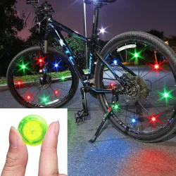 LucesBicicleta rueda de luz - aviso LED lámpara - impermeable - TL2411