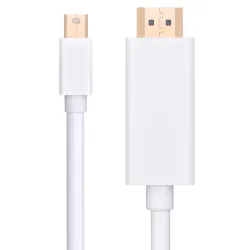 Mini DisplayPort DP to HDMI adapter - cable for Apple Macbook Pro Air - 1.8m 3mCables