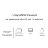 Mini DisplayPort DP to HDMI adapter - cable for Apple Macbook Pro Air - 1.8m 3mCables