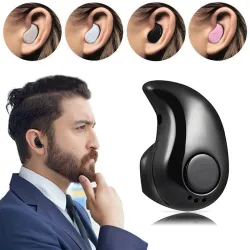 AuricularesMini audífono Bluetooth inalámbrico - auriculares en la cabeza