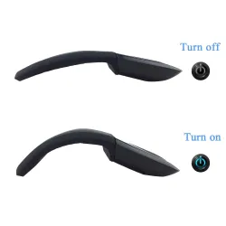 MouseBluetooth inalámbrico Arc Touch mouse - 1200DPI - óptico - plegable