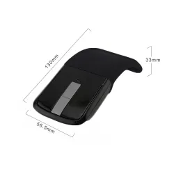 MouseBluetooth inalámbrico Arc Touch mouse - 1200DPI - óptico - plegable