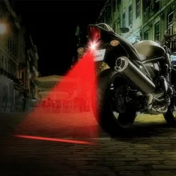 LucesLámpara de niebla láser de moto - luz de cola