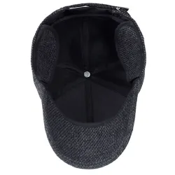 Winter baseball cap with ear flapsHats & Caps