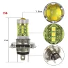 H380W - H1 H3 H4 H7 H8 9005 9004 / 4300K LED 2835 - 12V bulbo - luces de niebla amarilla - luces de cabeza - 2 piezas