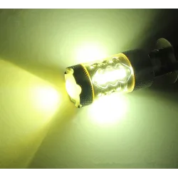 80W - H1 H3 H4 H7 H8 9005 9004 / 4300K LED 2835 - 12V bulb - yellow fog lights - head lights - 2 piecesH3