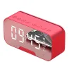 G5 wireless Bluetooth speaker with mirror LED alarm clock - support TF cardBluetooth speakers