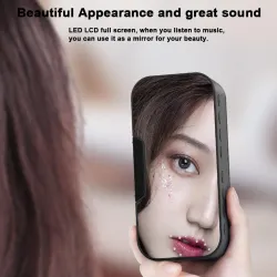 G5 wireless Bluetooth speaker with mirror LED alarm clock - support TF cardBluetooth speakers