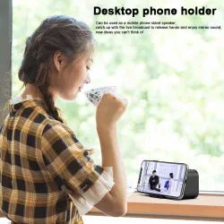 Altavoz BluetoothG5 inalámbrico Altavoz Bluetooth con reloj de alarma LED espejo - soporte TF tarjeta
