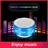 Altavoz BluetoothAltavoz Bluetooth inalámbrico con LED - soporte tarjeta TF