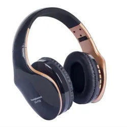 Auricularesauriculares Bluetooth inalámbricos - cancelación de ruido - plegable - bajo estéreo - auriculares ajustables con m...