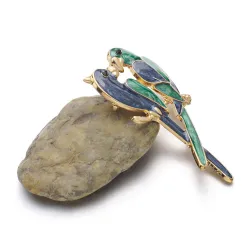BrochesLoros dobles - elegante broche