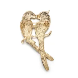 BrochesLoros dobles - elegante broche