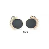 Vintage round sunglasses with rivets - UV 400Sunglasses