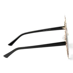 Vintage round sunglasses with rivets - UV 400Sunglasses