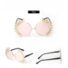 Gafas de solGafas de sol redondas vintage con remaches - UV 400
