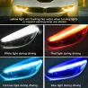 Tiras de LEDLuces de giro de coche DRL - tira LED flexible - impermeable 2 piezas