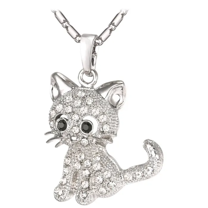 CollarGatito de cristal - elegante collar