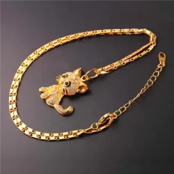 CollarGatito de cristal - elegante collar