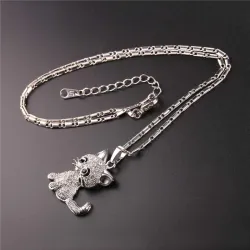 CollarGatito de cristal - elegante collar