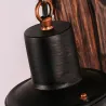 ApliquesVintage - lámpara de pared de madera - luz LED