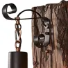 ApliquesVintage - lámpara de pared de madera - luz LED
