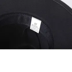 Sombreros & gorrassombrero de algodón de moda con cinturón decorativo