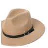 Sombreros & gorrassombrero de algodón de moda con cinturón decorativo