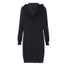 ChaquetasChaqueta casual oversize - sudadera con capucha larga con cremallera - más tamaño