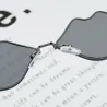 Gafas de solGafas de sol con forma de lápices con marco metálico